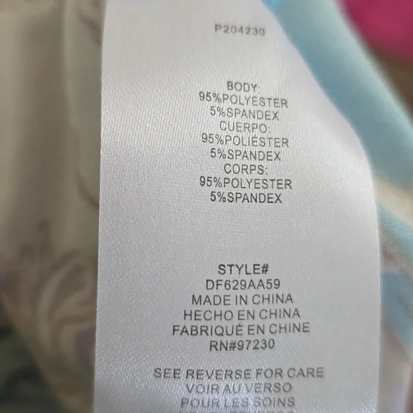 Almost Famous NWT Paisley Halter Midi Dress (M) - Picture 9 of 9